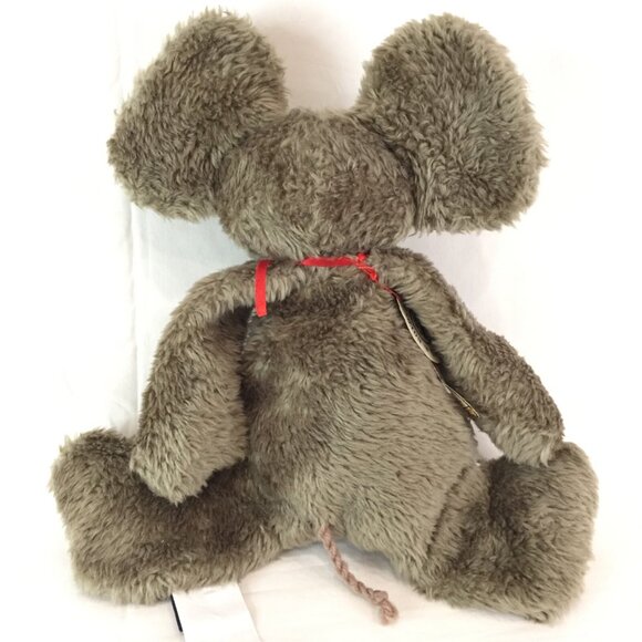 New w Tags Boyds Bears Gray Elephant Flatties 9” Bears In The Attic 1996 Lovey - Picture 3 of 5